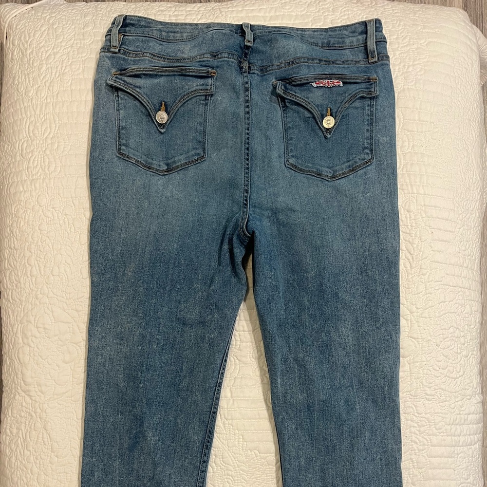 Hudson ripped jeans size 33